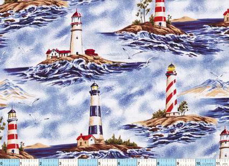 Stormy Sea Lighthouses 33"